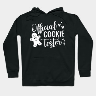 Official Cookie Baker And Tester - Funny Christmas Couples Hoodie